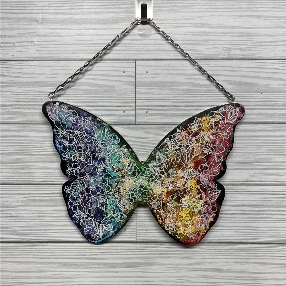 Colorful Butterfly Wall Art
